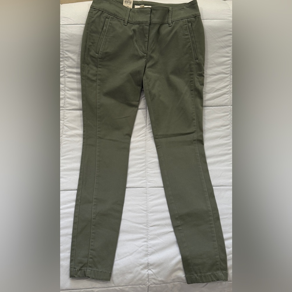 New With Tags Loft Green Pants 00P
